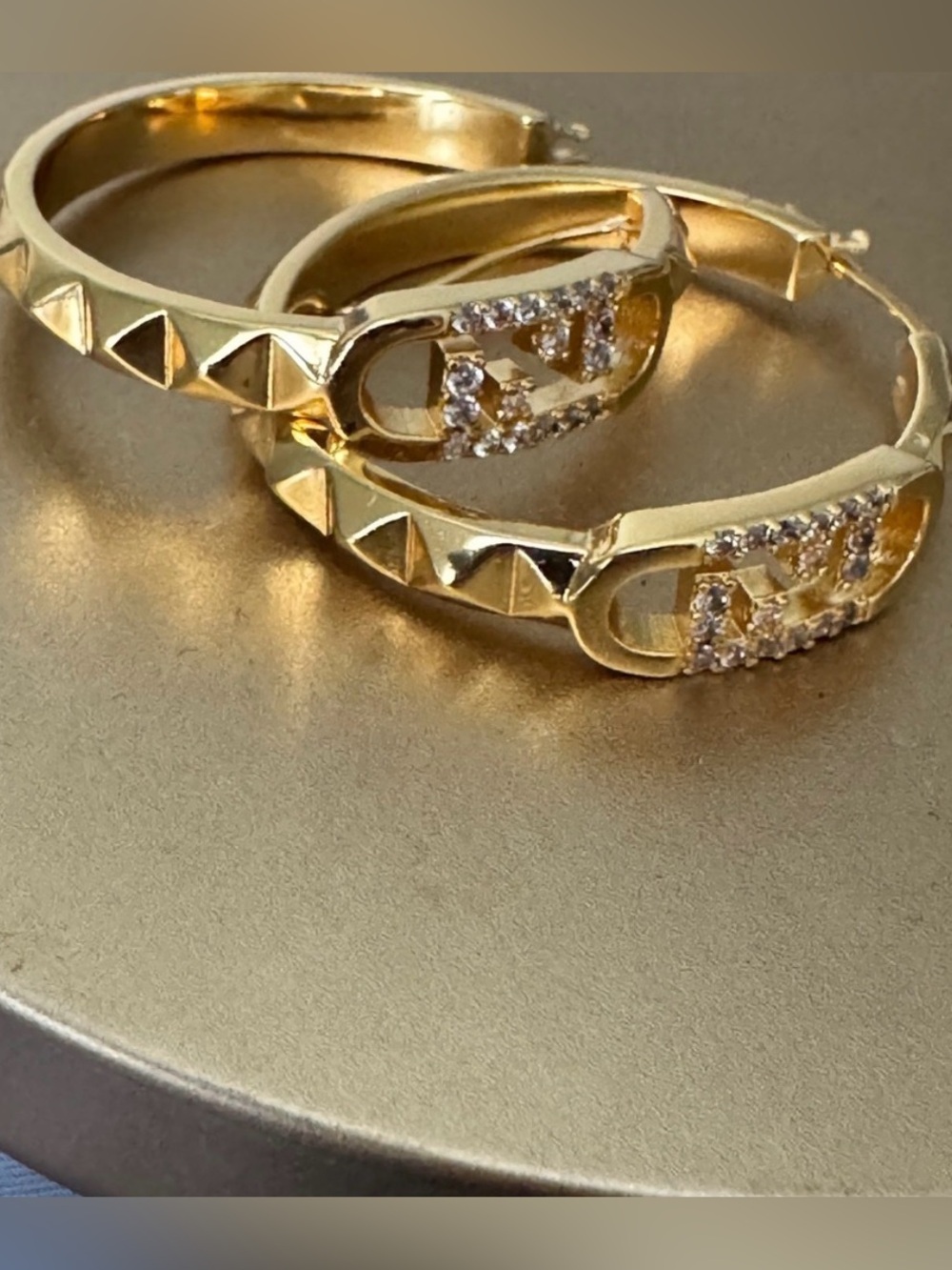 Fendi Hoop Earrings - Picture 2 of 11